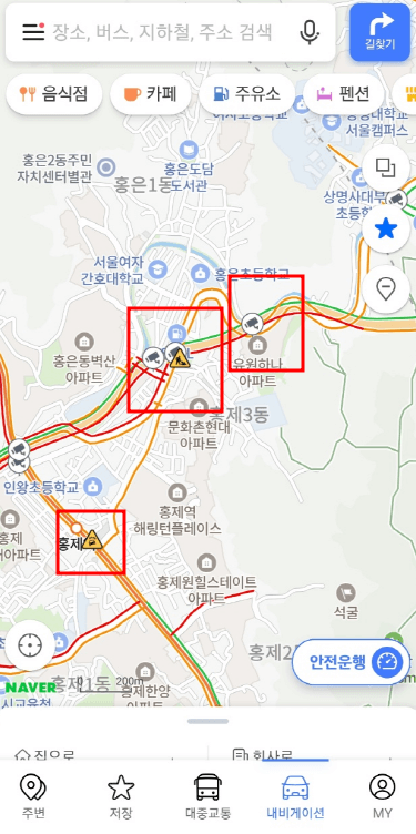 네이버 지도 아이콘 확인하기