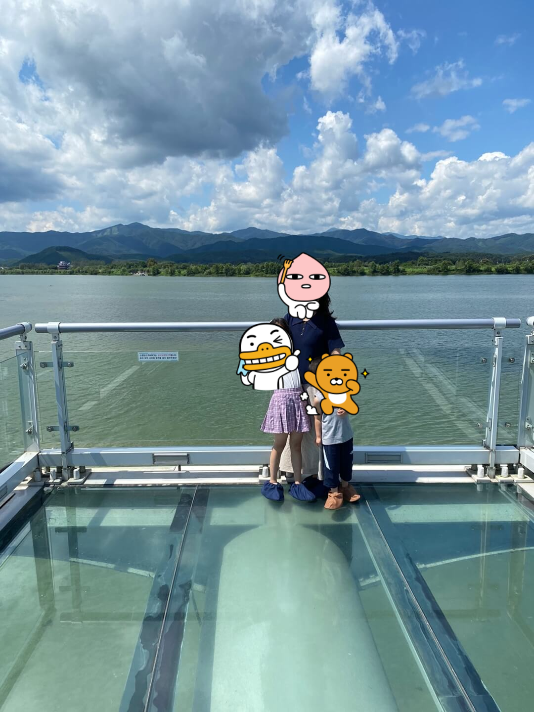 소양강 스카이워크 관람