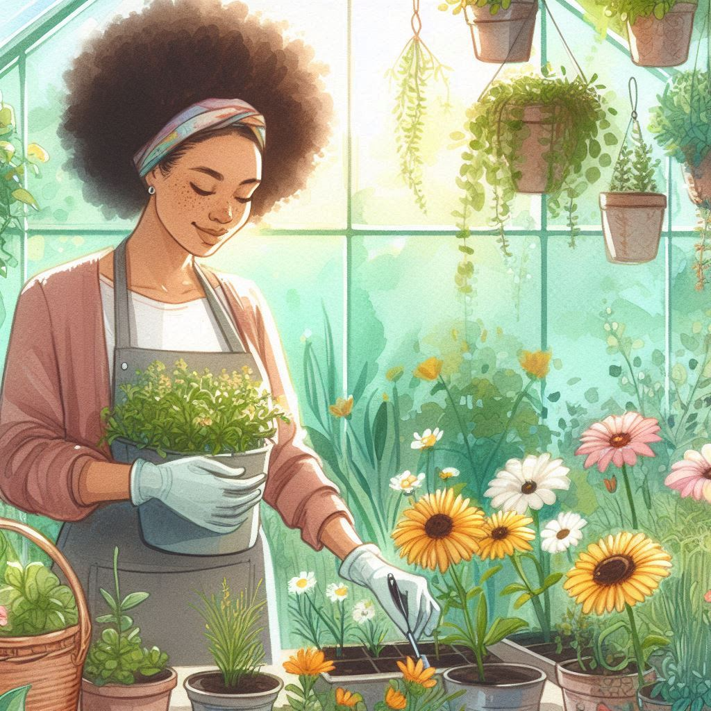 봄향기를 맡으면서