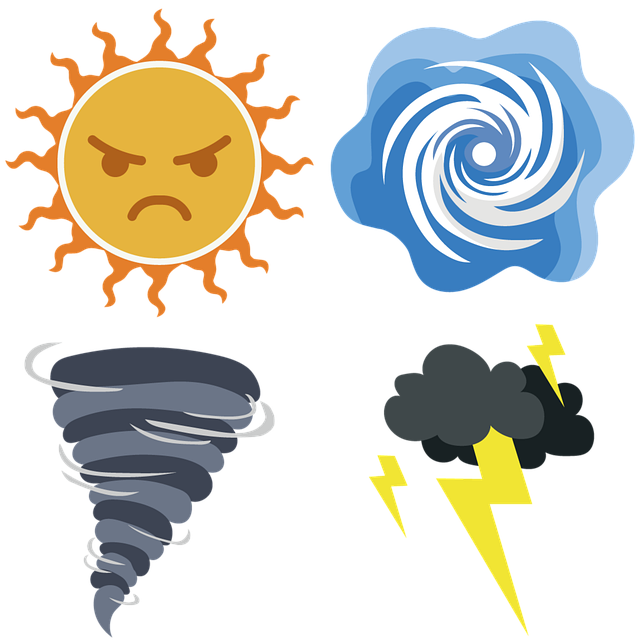 자연재해 종류 사진