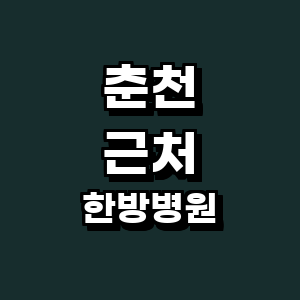 춘천시 한방병원