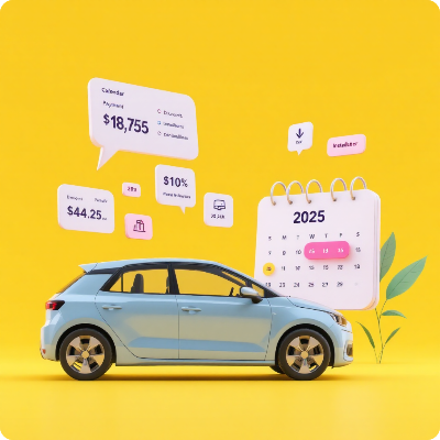 자동차세 납부기간 이미지