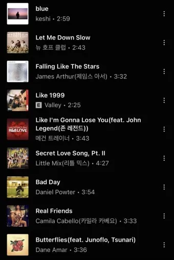 팝송 최신 인기곡 TOP100 무료듣기 매일 업데이트 자료집_21