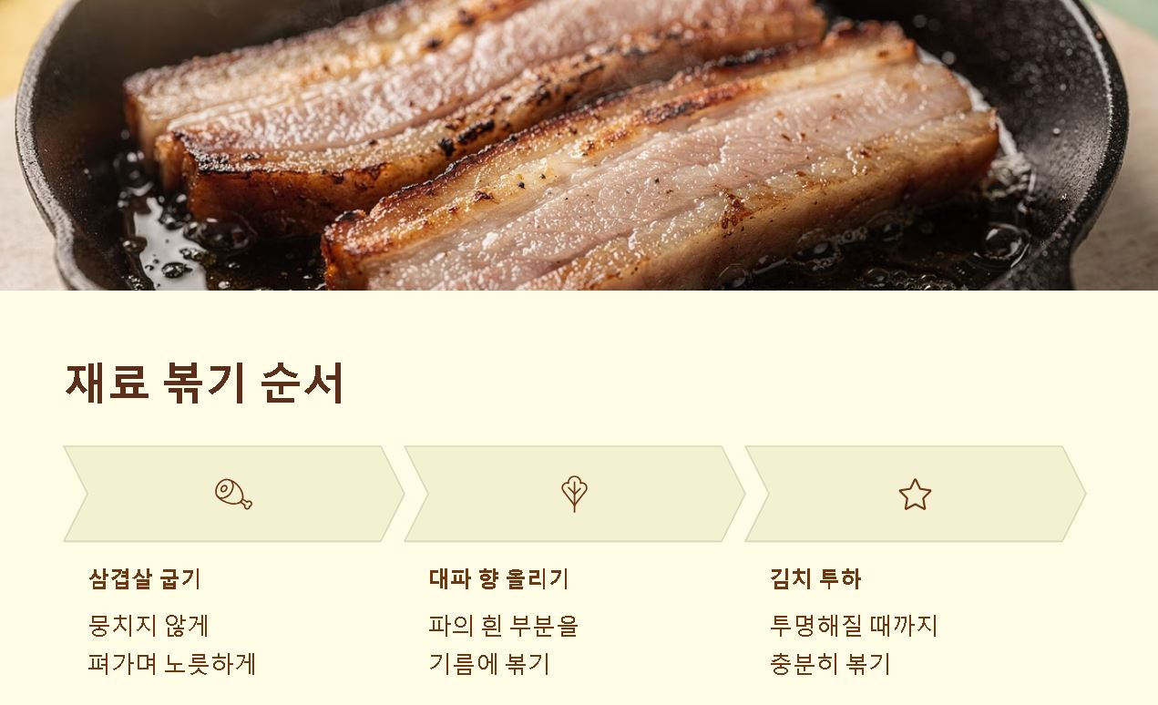 김치볶음밥 맛있게 만드는법