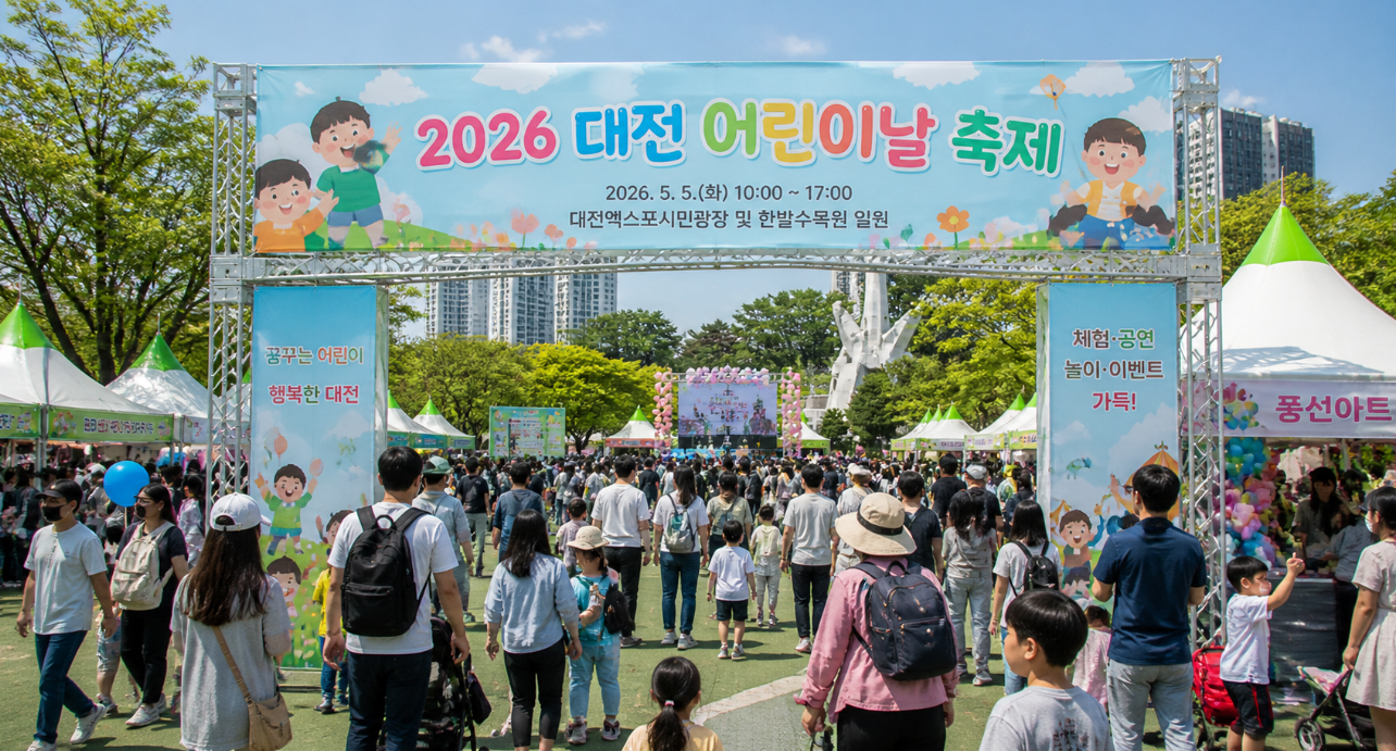 2026 대전 어린이날 행사 축제 나들이 5곳 완벽 정리