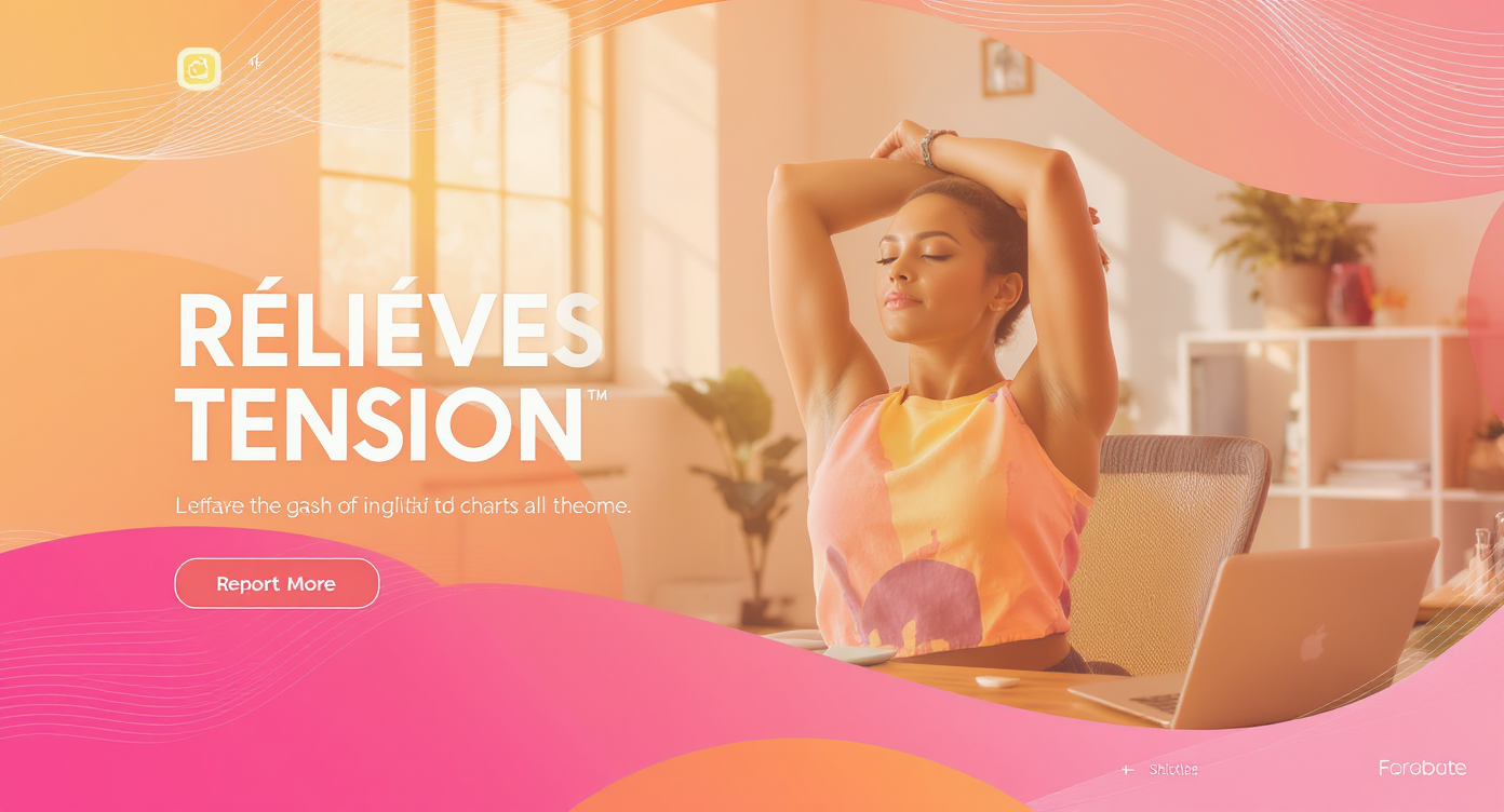 바쁜 일상 속 3분 투자! 자투리 시간 스트레칭으로 피로 싹