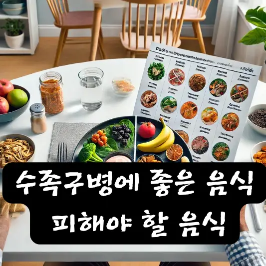 수족구 음식 추천 음식 피해야할 음식