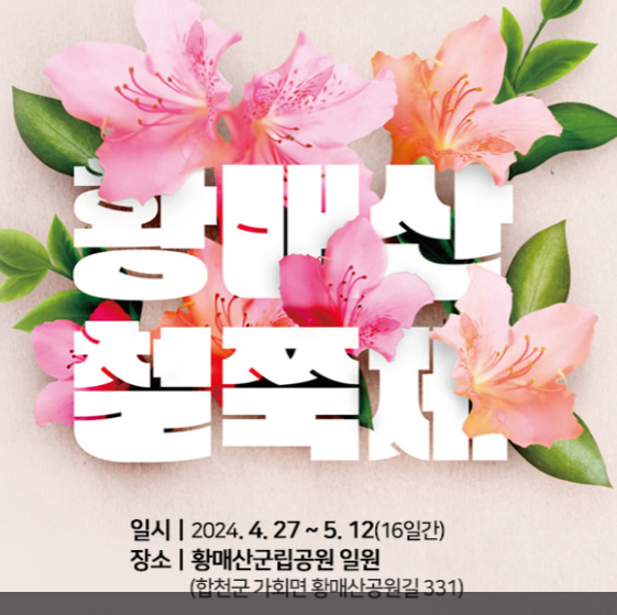 황매산 철쭉 축제