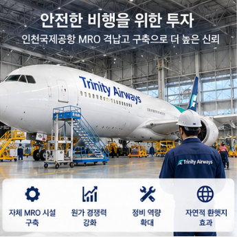트리니티항공 SSC 서비스와 앞으로 달라지는 점