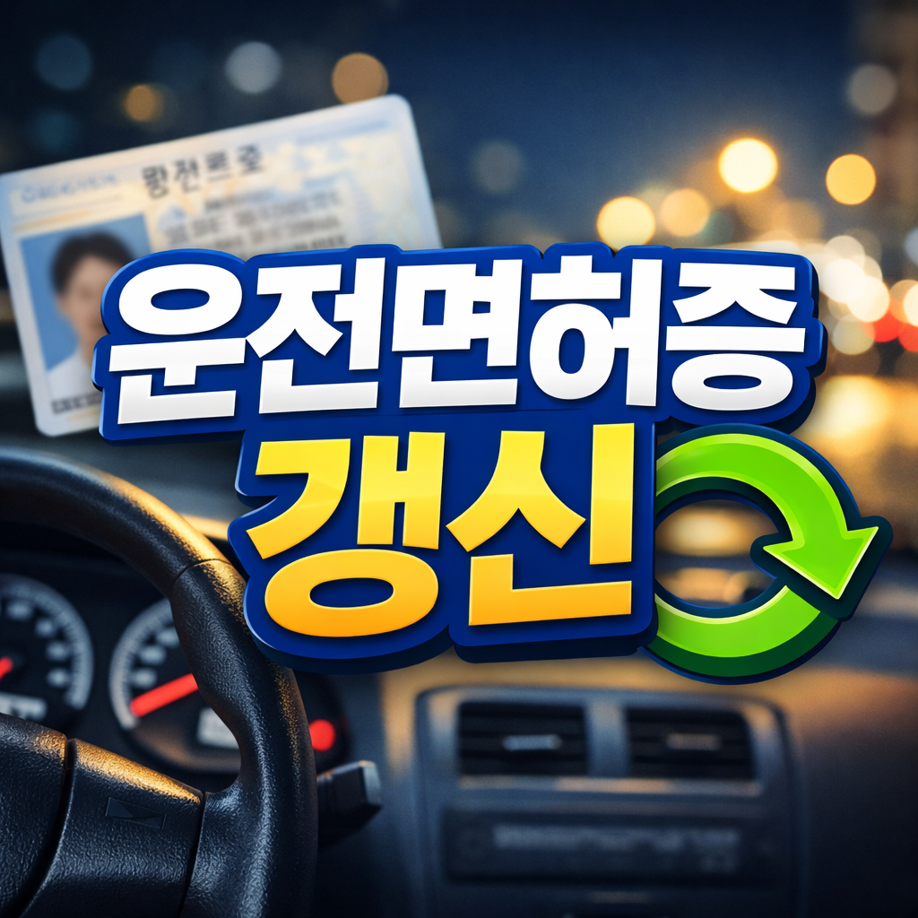운전면허증 갱신