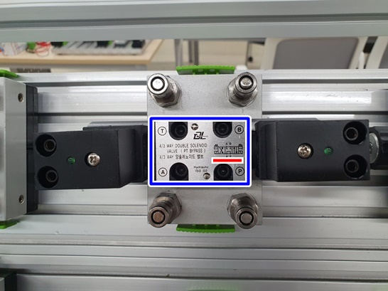 솔레노이드 밸브 기호 예시