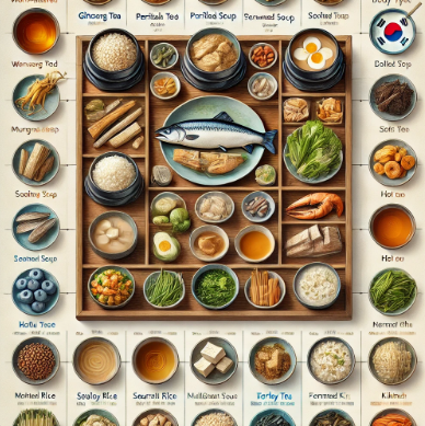 체질별 추천 한국 건강식 리스트 관련 사진