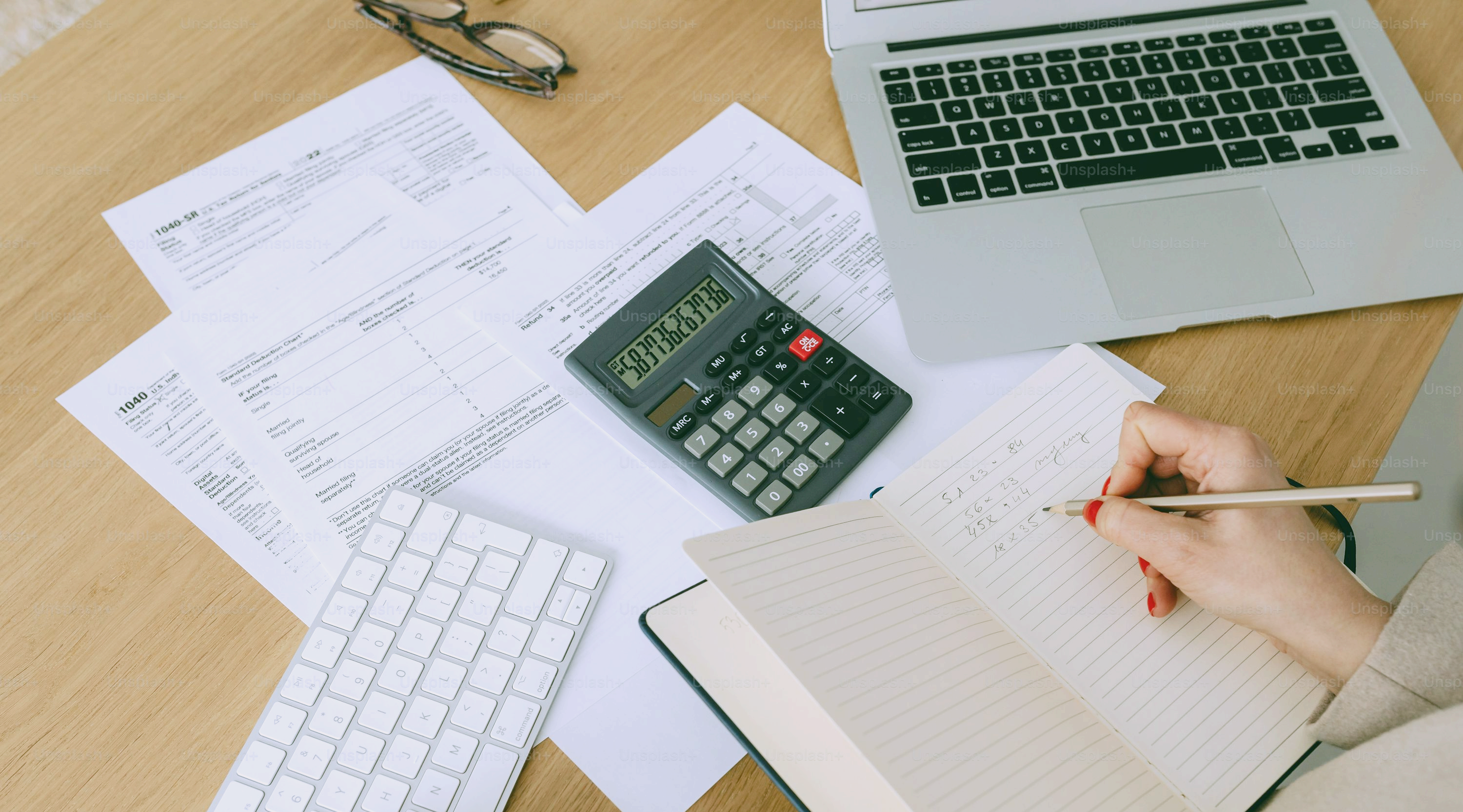 노트북, 노트에 필기