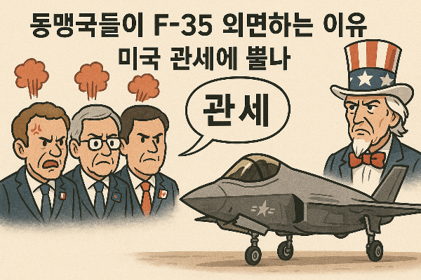 미국 관세에 뿔난 동맹국들, F-35 전투기 외면하는 이유