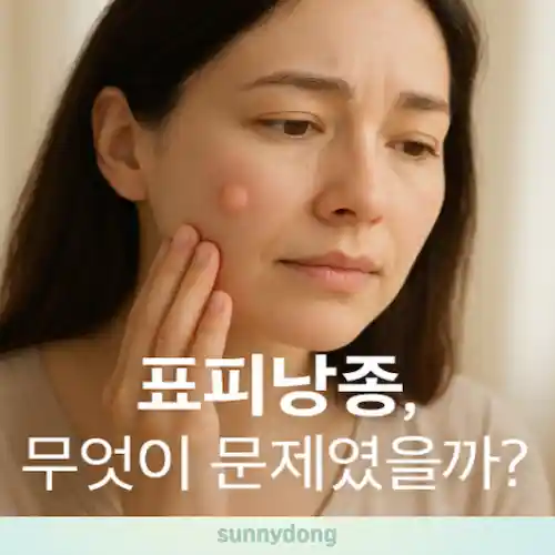 표피낭종 원인과 치료 방법 썸네일