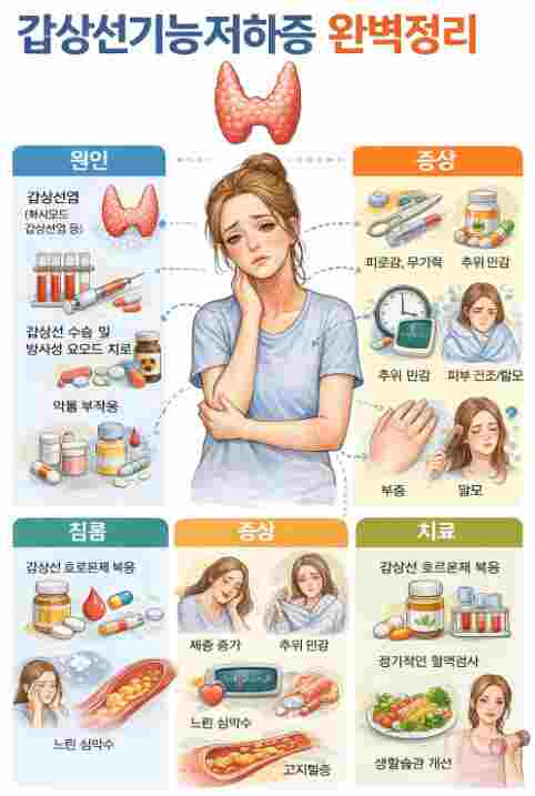 Hypothyroidism Perfection (cause, symptom, treatment)