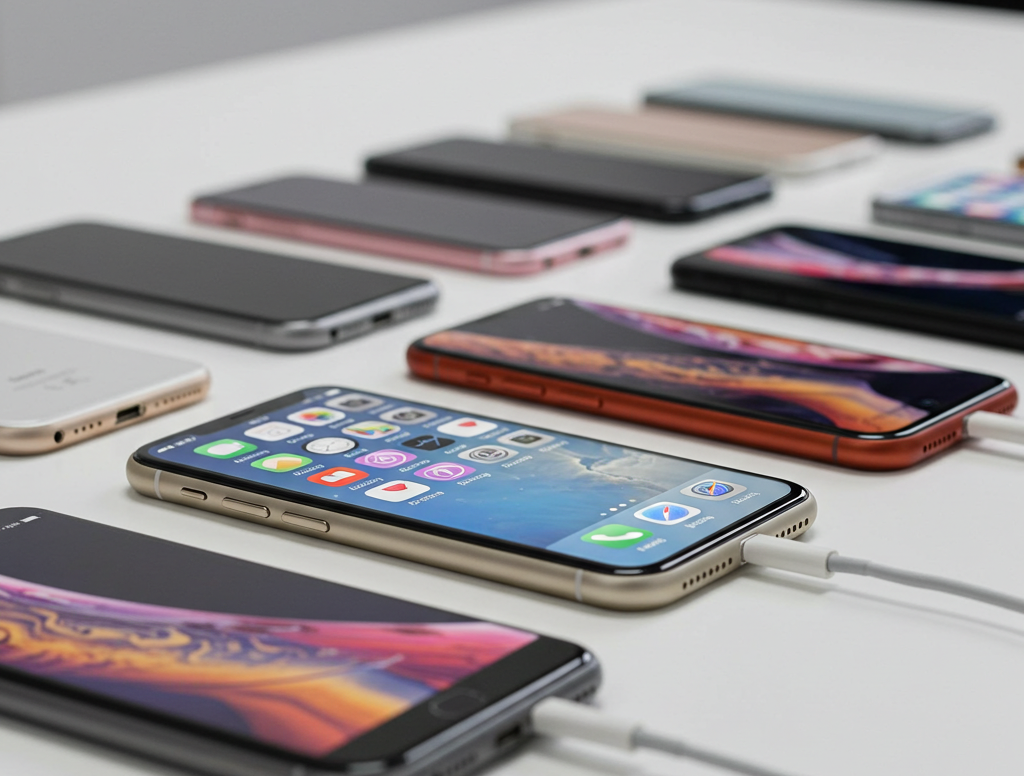 이미지 생성 아이폰 작업장 해킹 충전 스토어 매장