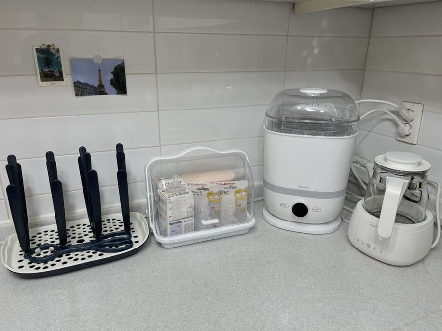 둘째 엄마가 준비한 필수 육아 아이템 사진