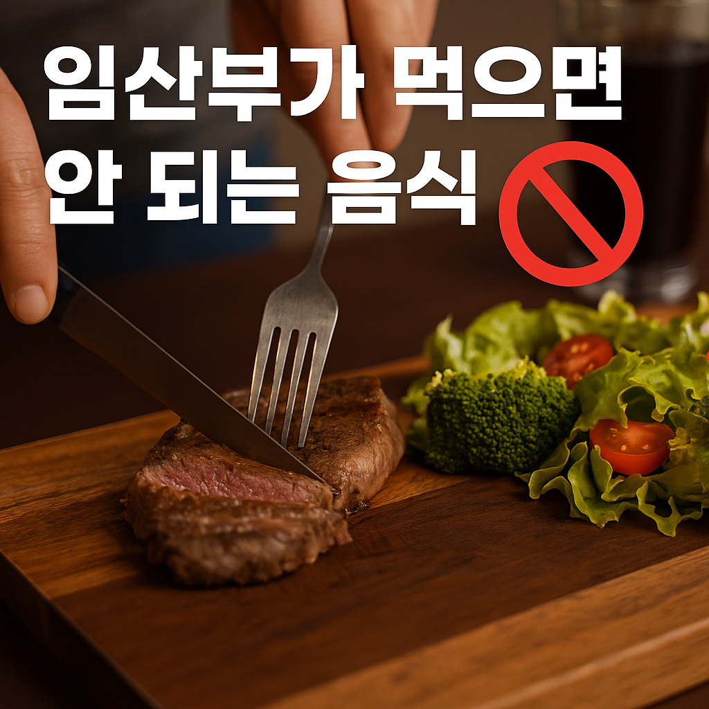 임산부가 먹으면 안 되는 음식 리스트