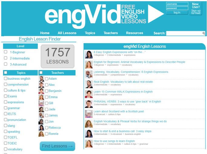 engvid-사이트-소개