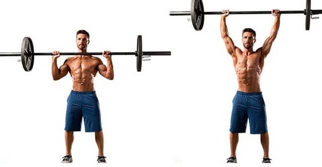 오버헤드프레스 자세