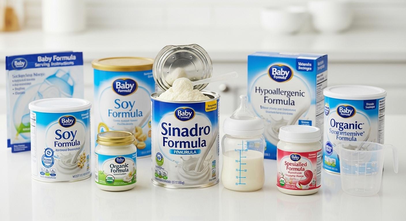아기 분유 종류