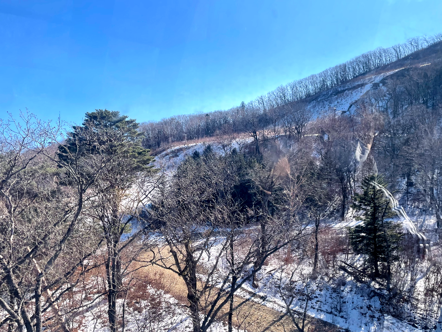 가리왕산 케이블카 체험여행안내 : 숙암역 탑승