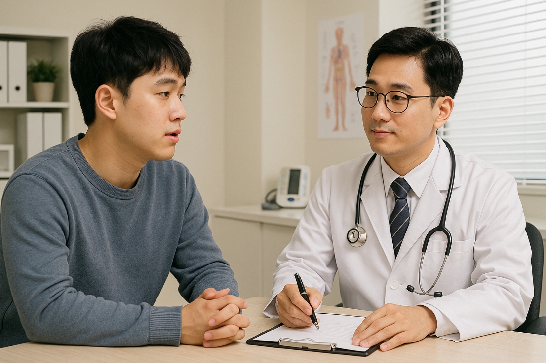 진료 관련 자료 사진