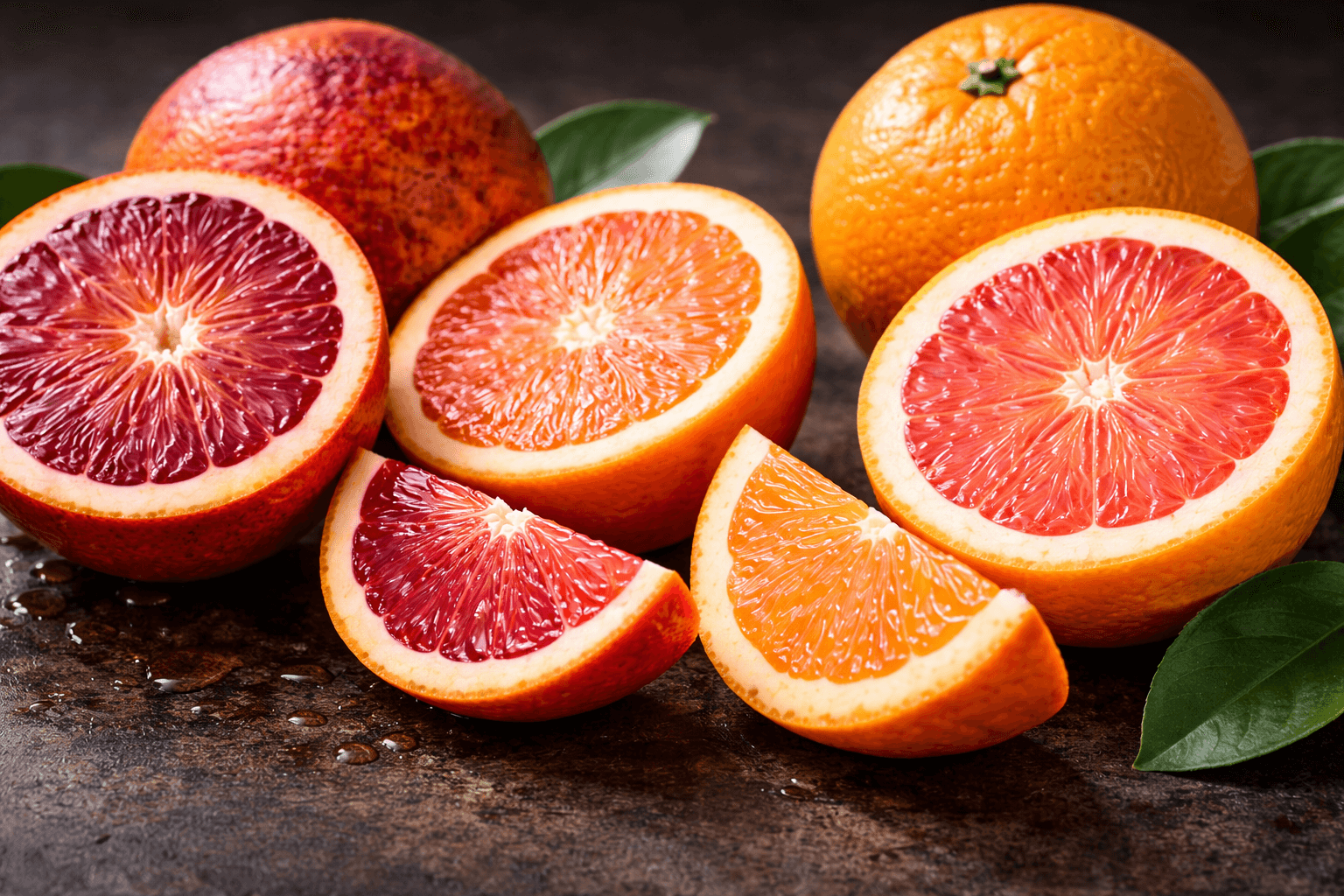 항산화 성분 중심의 비교 - 블러드, 카라카라 중심