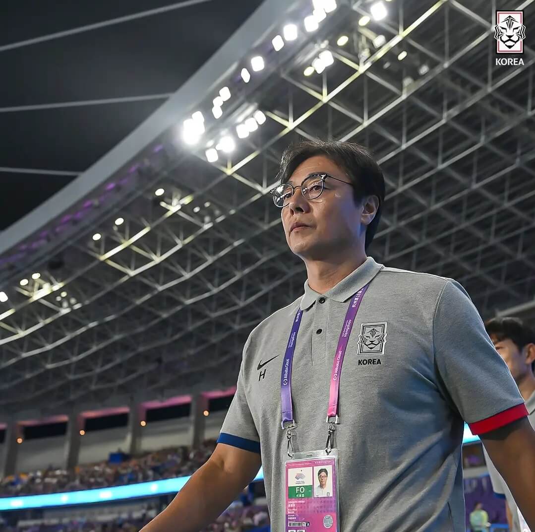 항저우 아시안게임 축구 대표팀 황선홍 감독