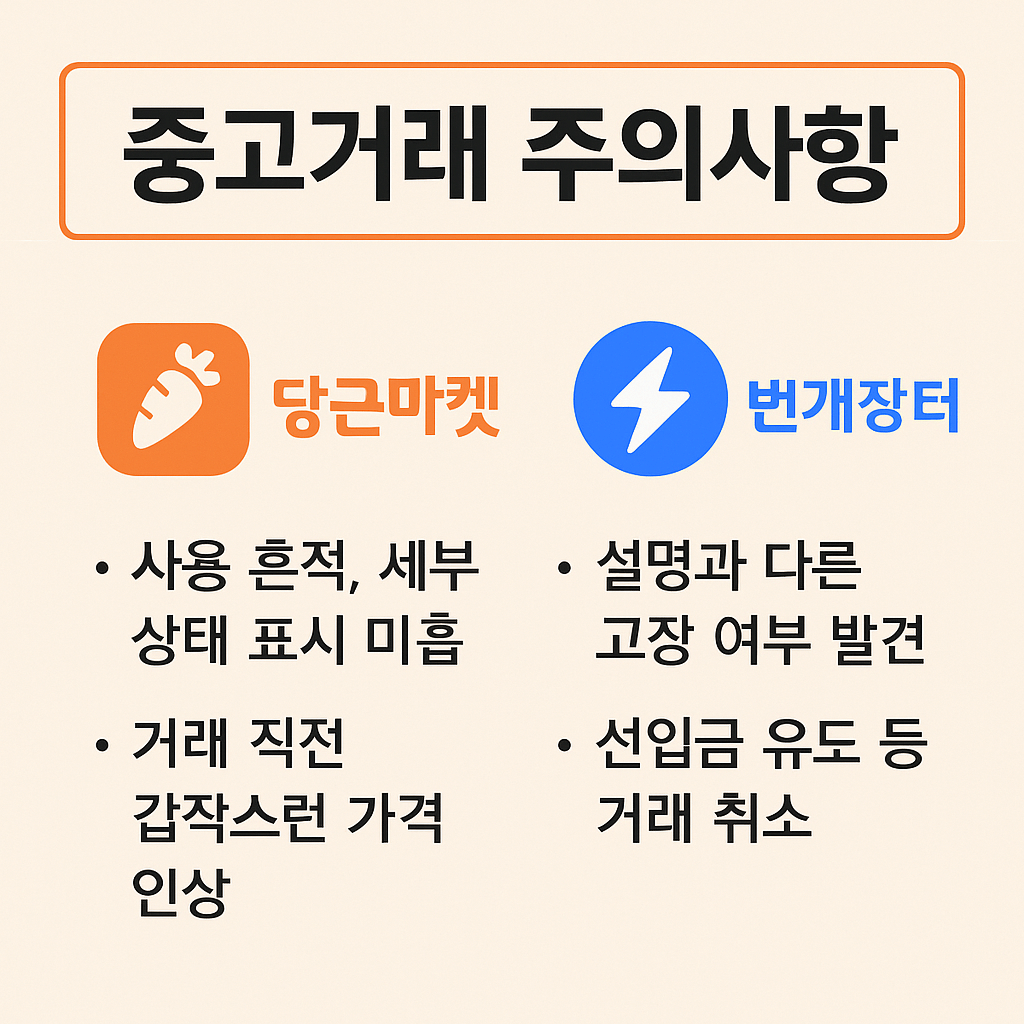 음식물 처리기 중고거래 시 주의할 점은?
