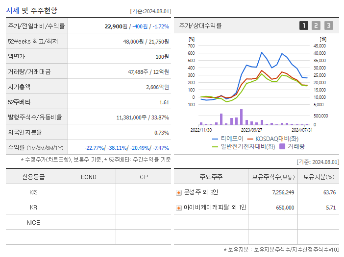 티에프이_기업개요
