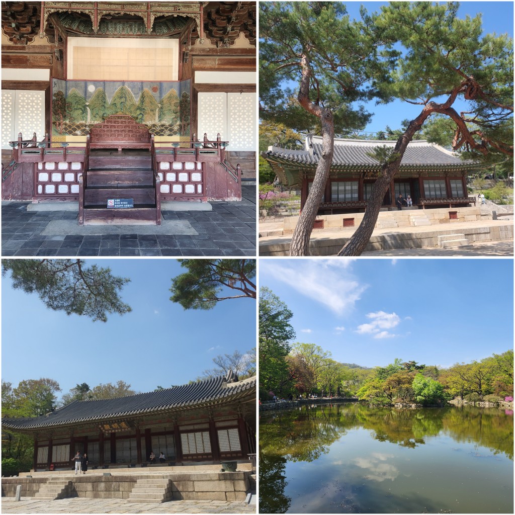 명정전 통명전 환경전 춘당지