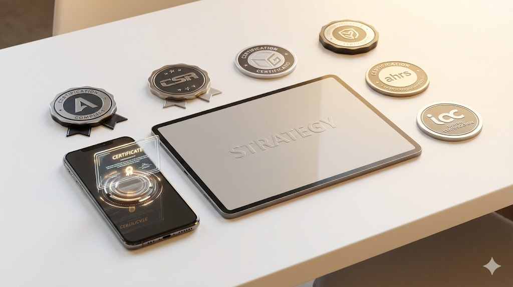 2026년부터 도입되는 새로운 CBT 시험 방식 안내 문구와 수험생 유의사항이 적힌 공고문 사진