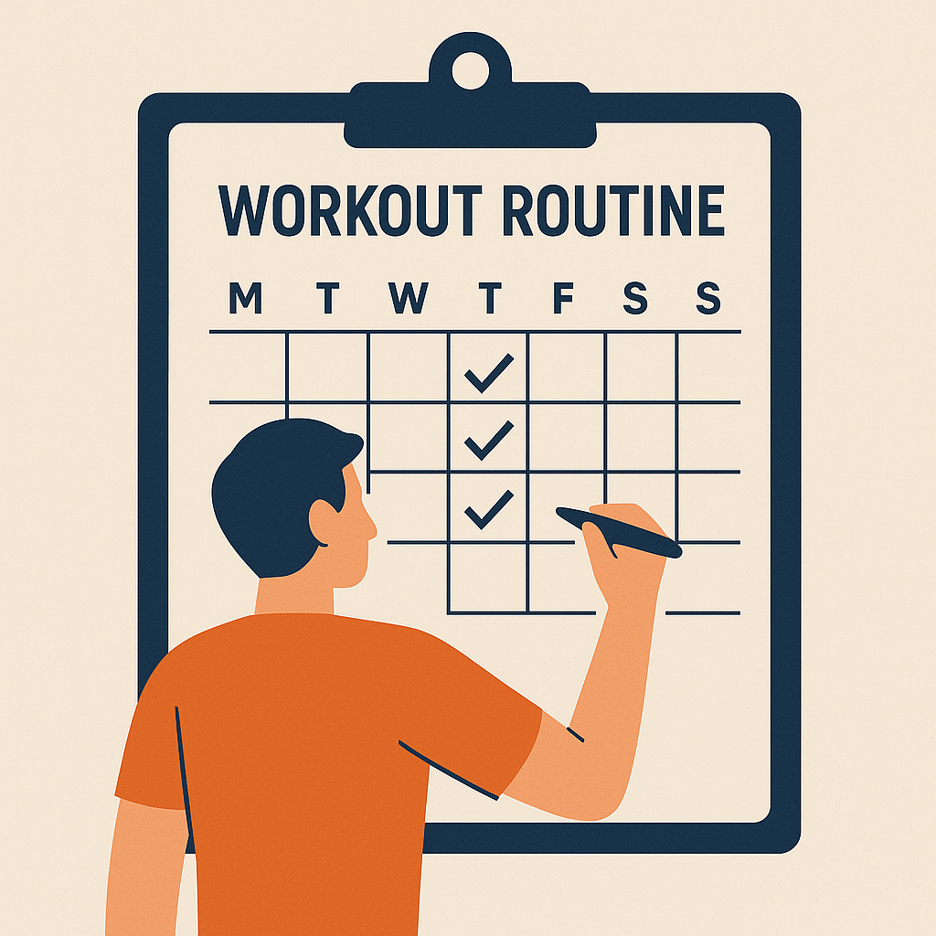 효율적인 운동 루틴 짜는 법: 목적 설정, 시간 관리, 종목 선택