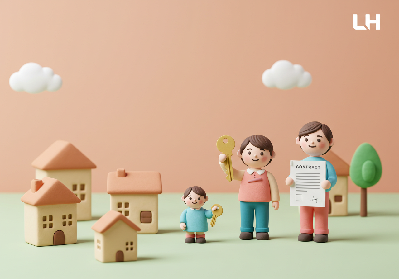 LH 전세임대주택 신혼 신생아 다자녀 조건 비교