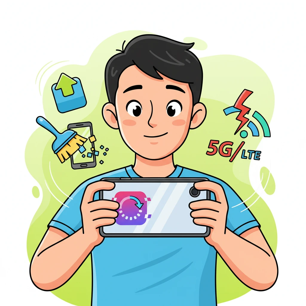 국민은행 앱 무한 로딩 및 검은 화면..