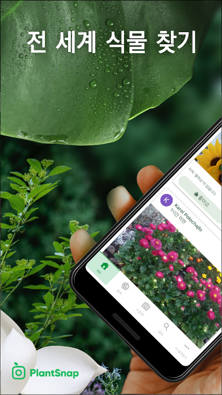 플랜트스냅(PlantSnap), 원예 팁과 조언, 식물이름찾기 어플