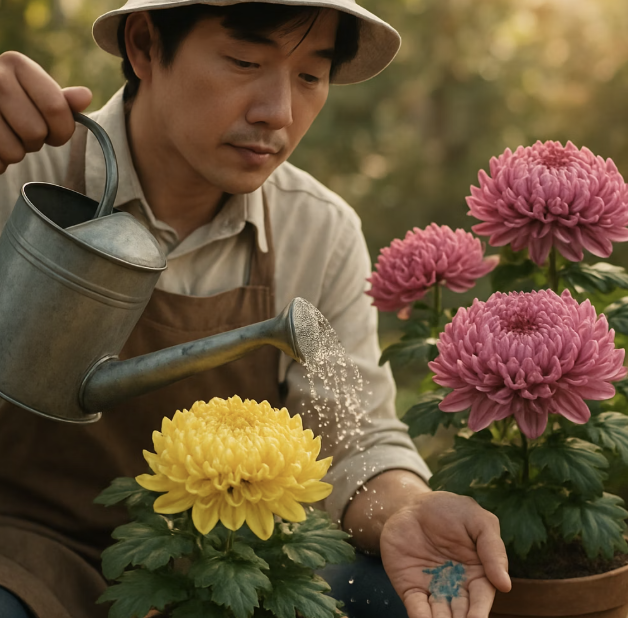 성장의 필수 조건, 물과 양분