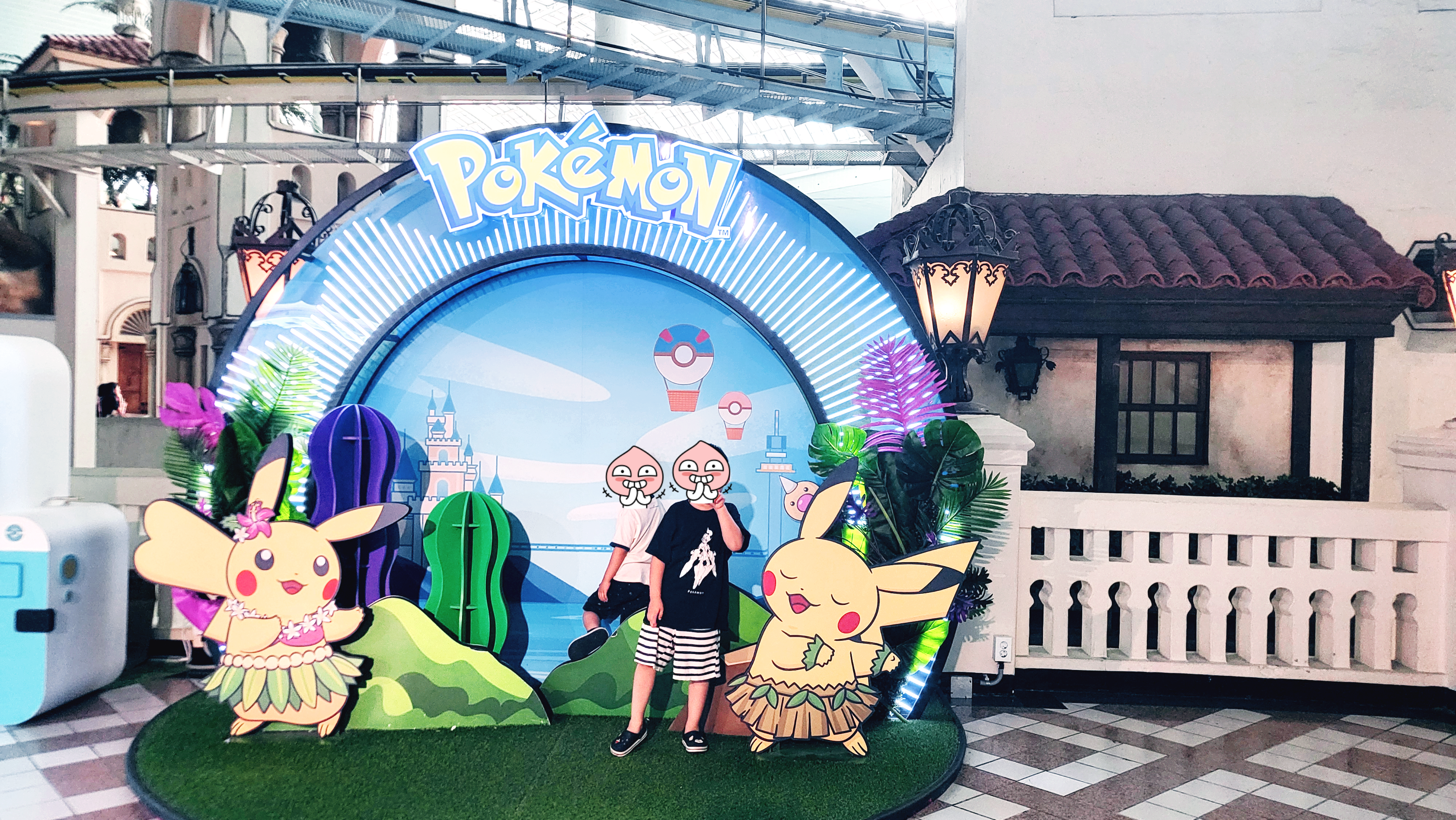 포켓몬월드 섬머페스타 캐릭터들