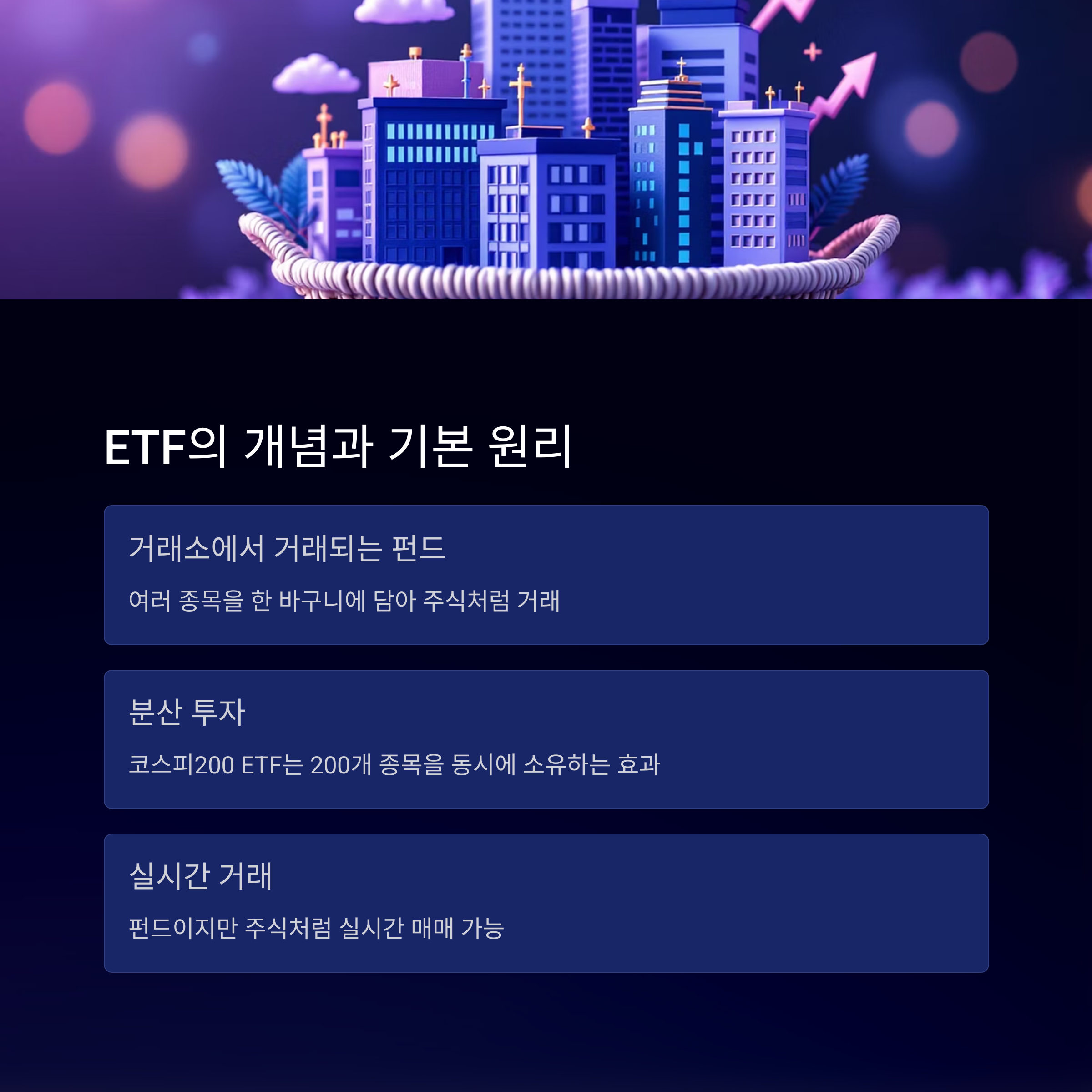 ETF 개념과 관련된 그림