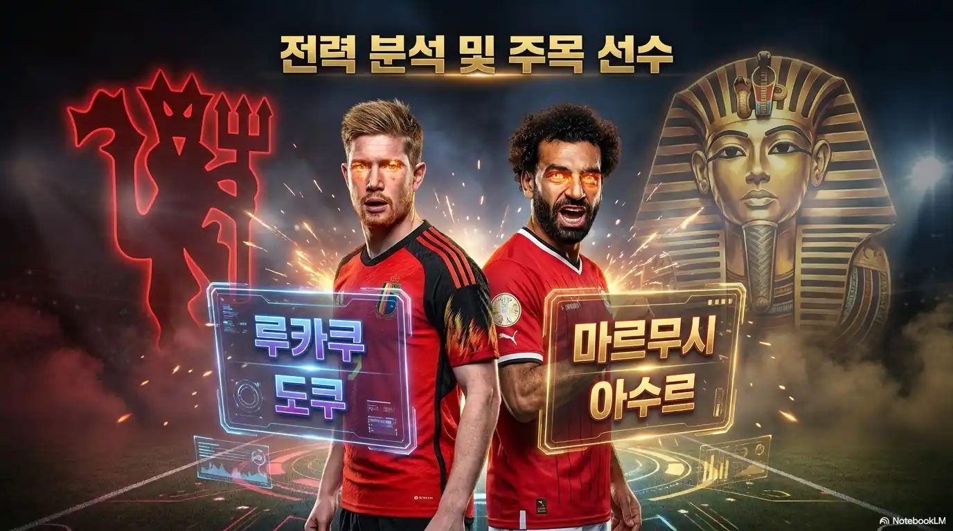 2026 월드컵 벨기에 이집트 전력 분석 및 주목 선수 - 벨기에 루카쿠&middot;도쿠, 이집트 마르무시&middot;아수르
