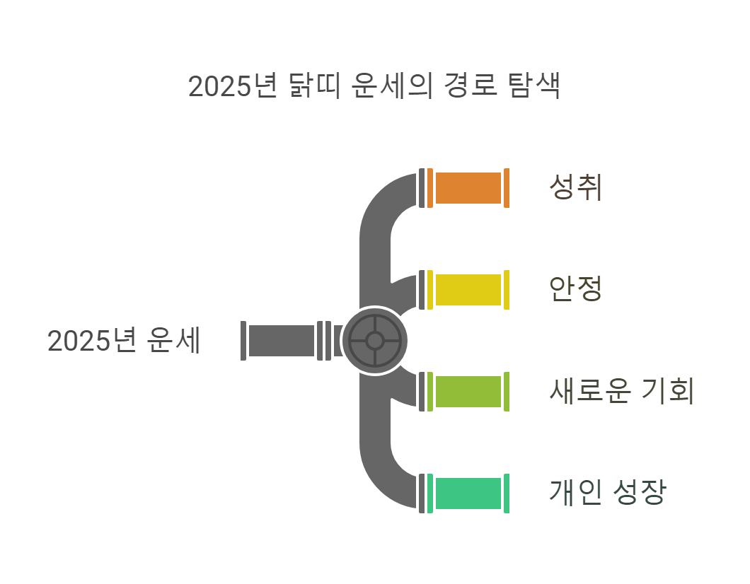 2025년 닭띠 출생년도별 신년운세