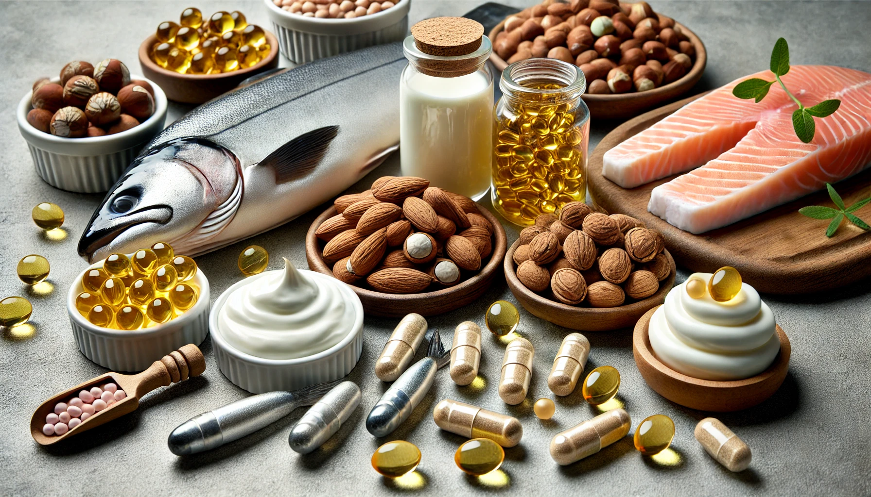 보충제와 음식궁합