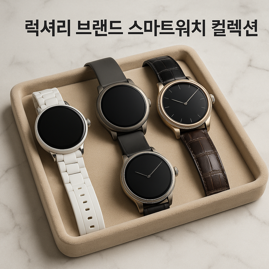 럭셔리 브랜드 스마트 워치 컬렉션