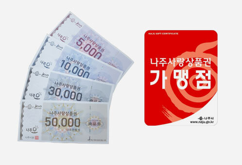 나주 사랑상품권 가맹점