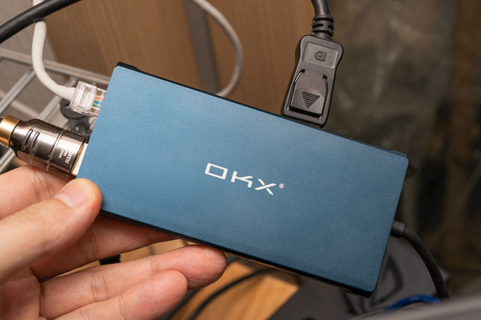 OKX USB-C 허브 기가비트랜