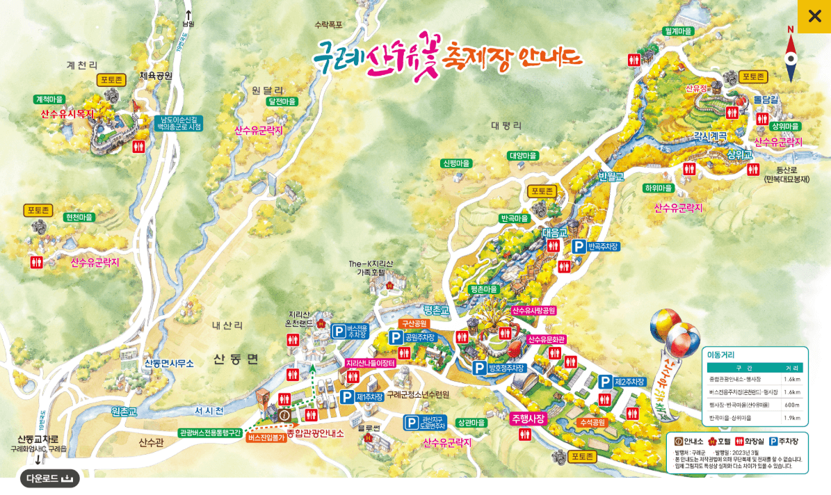 구례 산수유축제