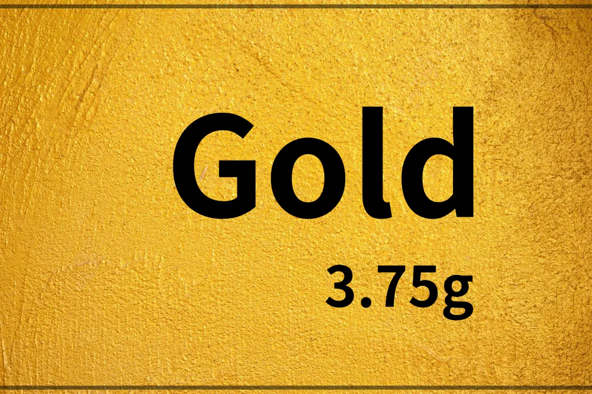 황금색-종이-위에-금-3.75g-이라고-쓰여있음