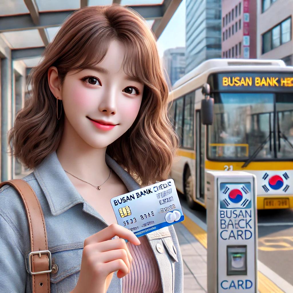 부산은행 체크카드 교통카드기능
